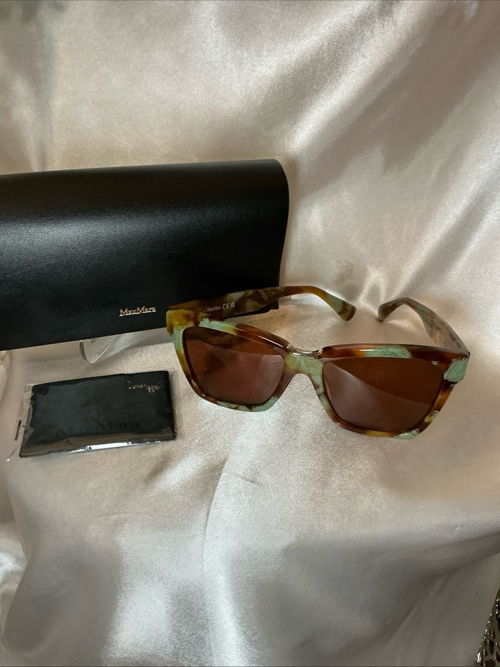 NIB MaxMara Spark3 MM089 55 1 140 Sunglasses